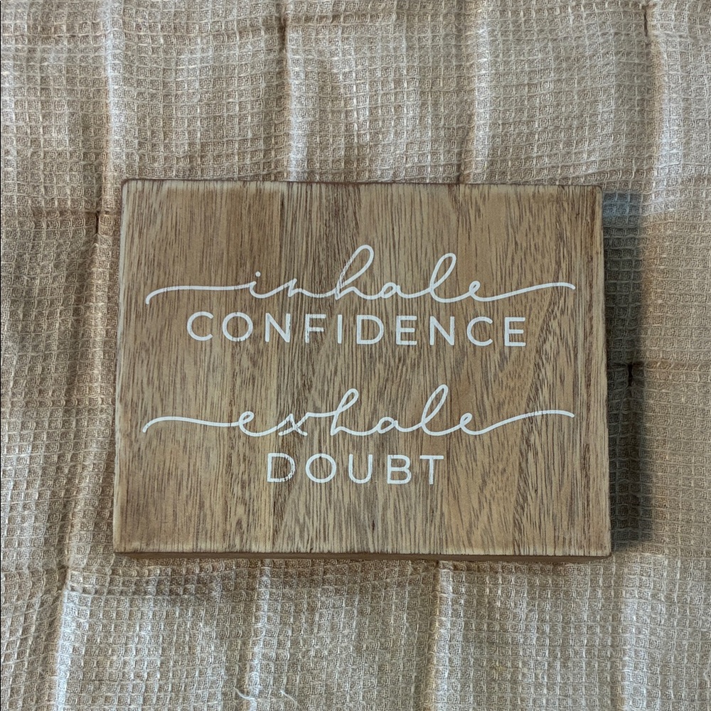 Wooden Inspirational Wall Art
